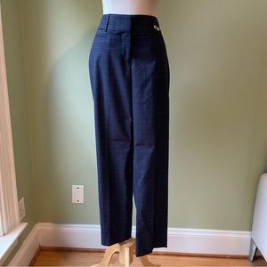 Ann Taylor LOFT Women’s Julie Straight Leg & Fit Black Blue Pants - Size 4
